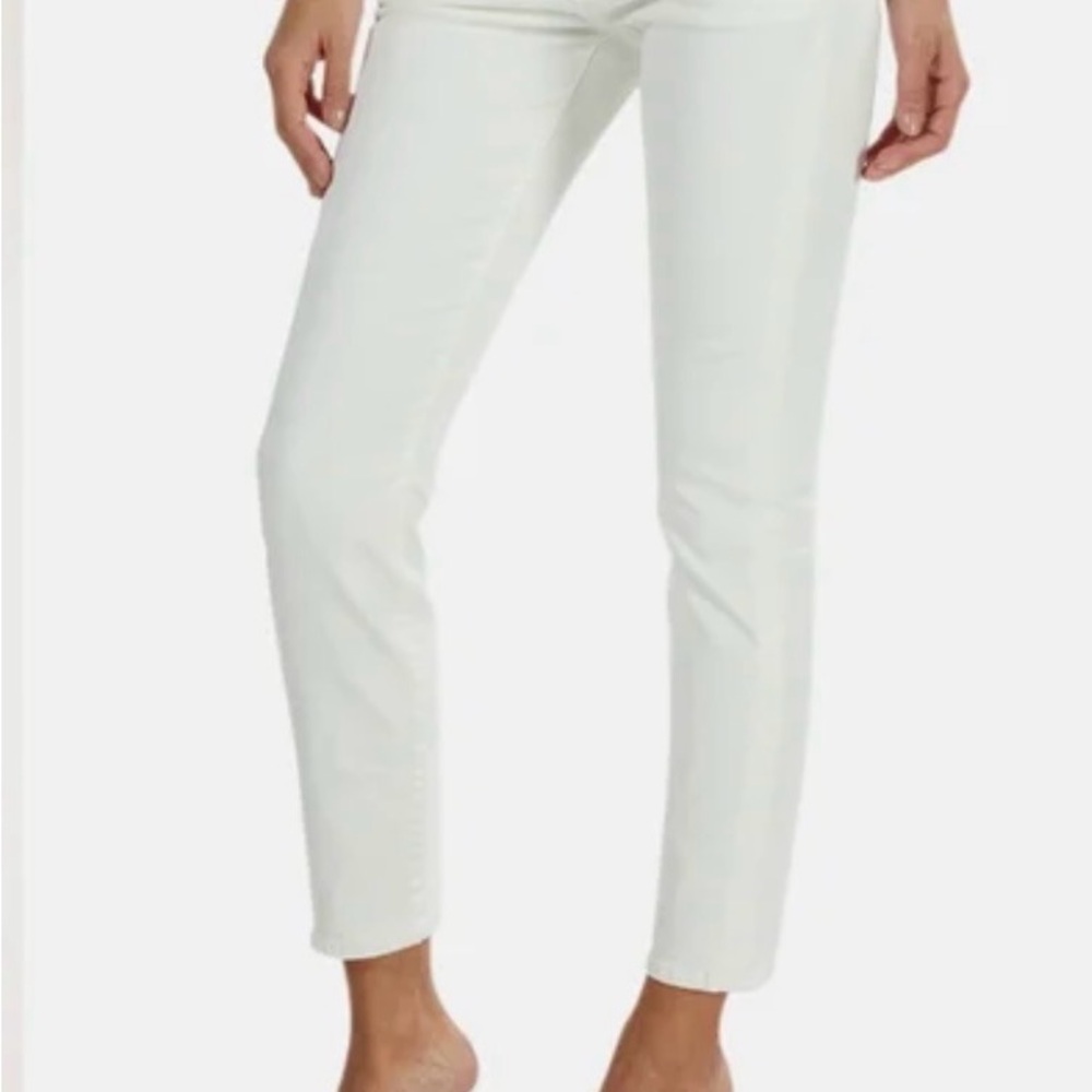 R13 - Boy Skinny Jeans, Size 28, White Riot